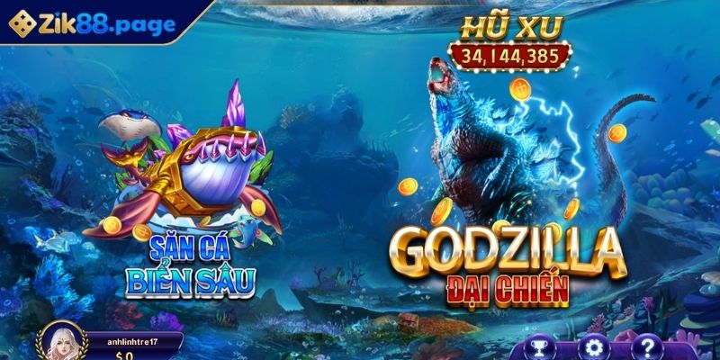 Đại Chiến Thái Bình Dương Zik88 - Thưởng Tay Không Kịp Đếm 2 Đa dạng phòng tham gia trong hệ thống